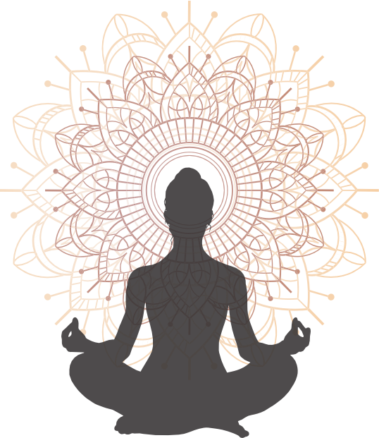 Yoga and mindfulness illustration